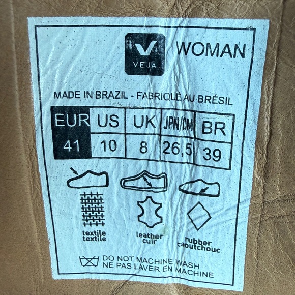 Veja Bastille Suede Sneakers Women’s Size 10 Purple Mauve White - Picture 7 of 7